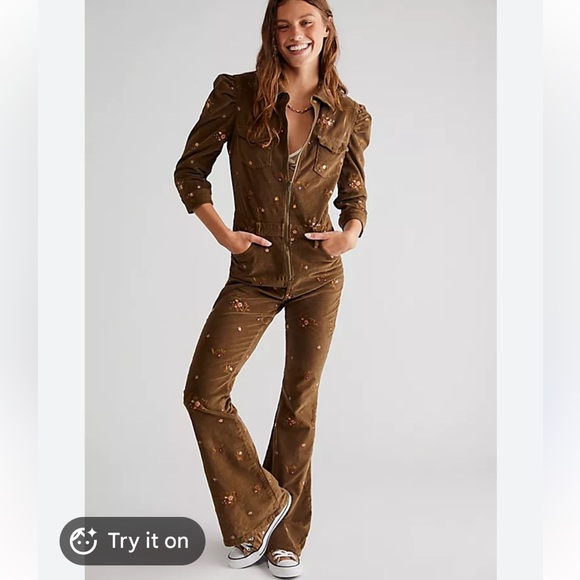 DRIFTWOOD Pants - Driftwood Embroidered Cord
Coverall size L
